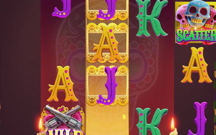 Under Free Spins är mittenhjulet guldramat
